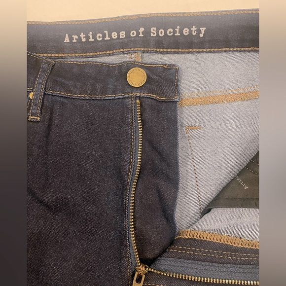 NWT Articles Of Society High Rise Skinny - Carson City Blue, Size 31 - Picture 7 of 8